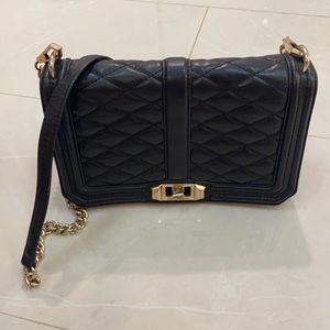 Rebecca Minkoff Chevron Quilted Love Crossbody